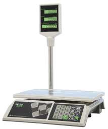 Mercury Настольные весы  M-ER 326ACP-32.5 LCD “Slim ” со стойкой