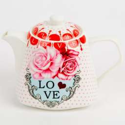 Чайник заварочный 700мл Ф2-004R “Love”