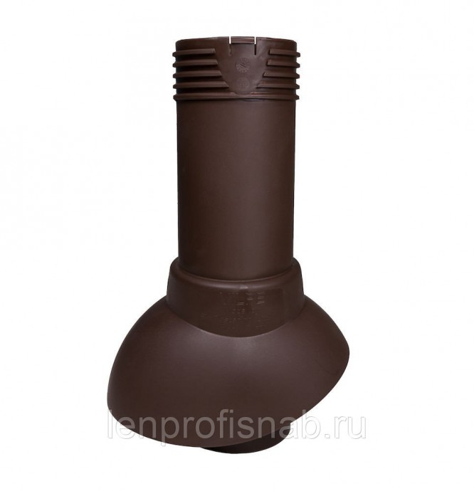 110⁄300 вентиляционный выход канализации (неизолированный) цвет RR32 коричневый