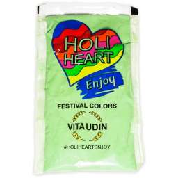Краска Холи “HOLI HEART Enjoy” зеленая, 120г.