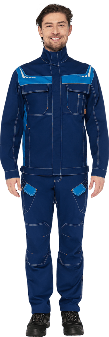 Куртка Перфект сине-васильковая