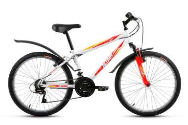 Подростковый горный велосипед (24 дюйма)
Altair - MTB HT 24 (2017) Р-р = 14; Цвет: Белый