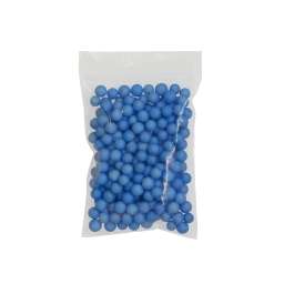 Крупные Пенопластовые шарики для слаймов (упак. 8x11 см, Синие)