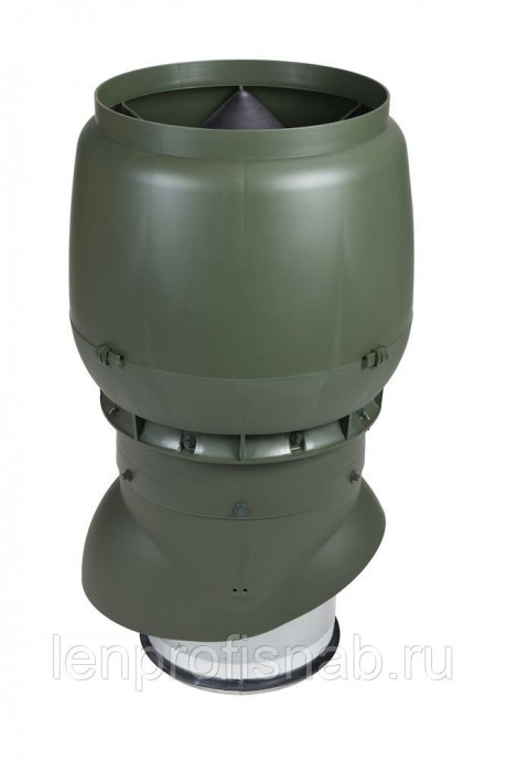 XL-250/300/500 вентиляционный выход (теплоизолированный) цвет RR11 зеленый
