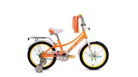 Детский велосипед FORWARD Azure 18 оранжевый (2019)