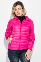 Куртка женская демисезонная, на молнии 191V004 (Розовый)