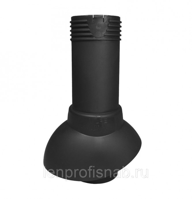 110⁄300 вентиляционный выход канализации (неизолированный) цвет RR33 черный (Ral 9005)
