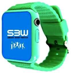 Часы Smart Baby Watch Plus зеленые
