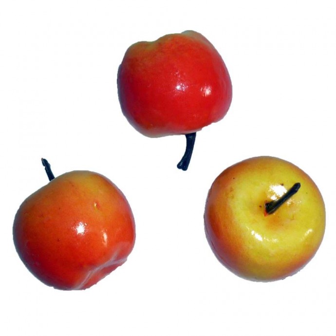 Яблоко пенопласт красное 3,5см