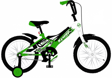 Велосипед двухколесный Кумир А1205 зеленый