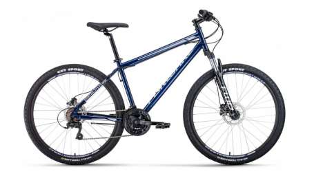 Горный (MTB) велосипед FORWARD Sporting 27.5 3.0 Disc темно-синий/серый 19” рама (2020)