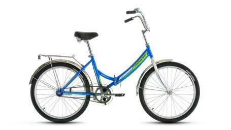 Городской велосипед FORWARD Valencia 24 1.0 синий 16” рама (2019)
