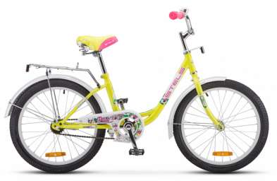 Подростковый городской велосипед STELS Pilot 200 Lady 20 Z010 лимонный 12” рама (2019)