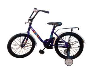 Велосипед детский двухколесный Байкал-НСК А-1802 синий