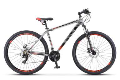 Горный велосипед (29 дюймов; найнер) Stels -
Navigator 900 MD 29” V010 (2018) Р-р = 19; Цвет: Серый 