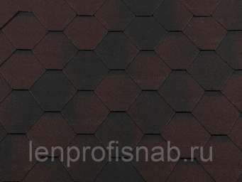 Кровля RoofShield Стандарт “Классик” цвет коричневый антик (упак. 3 м.кв.)