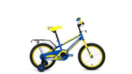Детский велосипед FORWARD Meteor 16 синий/желтый (2017)