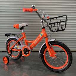 Детский комплект колёс и рамы FBE102 14 радиус оранжевый