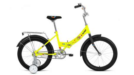 Детский велосипед ALTAIR CITY KIDS 20 compact ярко-желтый 13” рама (2020)