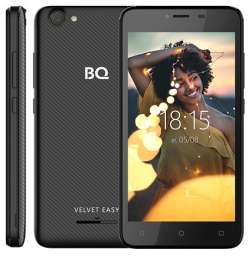 Смартфон BQ 5000G Velvet Easy (black)