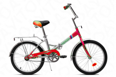 Велосипед детский Радомир АВТ-2002 красный (2017)