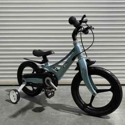 Детский велосипед на литых дисках Skillmax 2021 14 радиус Синий