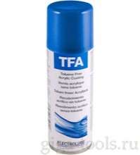 TFA является акриловым покрытием без толуола и опасных ароматических растворителей (ELECTROLUBE)