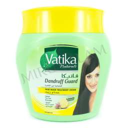 Маска для волос Vatika — Lemon, Tea tree, Rosemary (Лимон, чайное дерево, Розмарин) 500гр