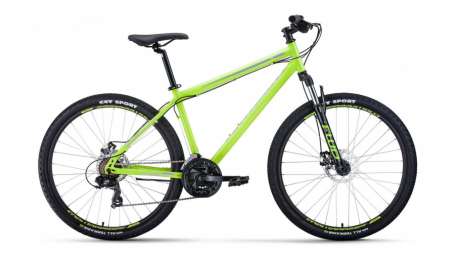 Горный (MTB) велосипед FORWARD Sporting 27.5 2.0 Disc светло-зеленый/серый 19” рама (2020)