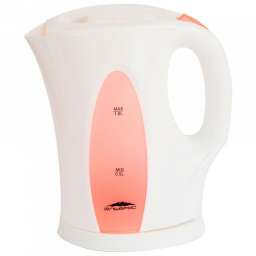 Эльбрус Чайник электрический 1л -3 белый с розовым (Р)