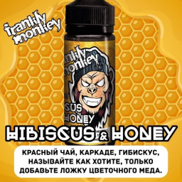 Жидкость для электронных сигарет Frankly Monkey Hibiscus and Honey (6мг), 120мл