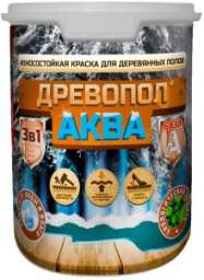 Древопол-Аква База А (полуматовая грунт-эмаль на водной основе для деревянных полов) 1 кг