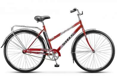Городской велосипед STELS Navigator 300 Lady 28 Z010 красный 20” рама (2018)