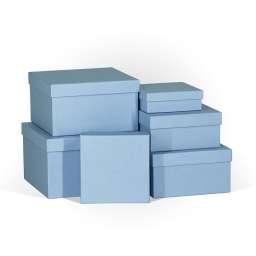 Набор коробок 6в1 “Голубая”