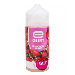 Жидкость для электронных сигарет eGurt Strawberry Yogurt (3мг), 100мл