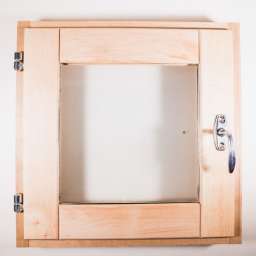 Окно для бани из ольхи “финское” со стеклопакетом 40х40 см