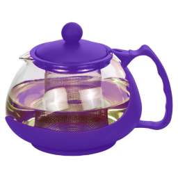 Чайник заварочный 1100мл AK-5503⁄18 фиолетовый с металлическим фильтром