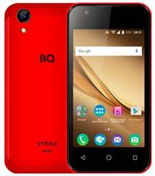 Смартфон BQ 4072 Strike Mini (red brushed)