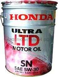 Моторное масло Honda Ultra Ltd SN/GF-5 5W30 20л.