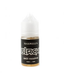 Жидкость для электронных сигарет Maxwell’s Salt Black (12мг), 30мл
