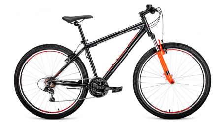 Горный (MTB) велосипед FORWARD Sporting 27.5 1.0 серый 17” рама (2019)