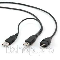 Кабель Удлинитель USB Am/Af 1.8 Gembird CCp-USB22-AMAF-6 позолоч конт, шт
