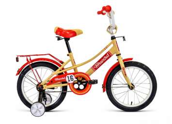Детский велосипед FORWARD Azure 20 10,5” рама бежевый/красный (2020)