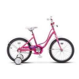 Велосипед детский Stels Wind 18 (2019) рама 12 розовый (LU081202)