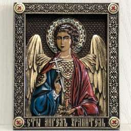 ШОУ-РУМ В МОСКВЕ: Икона резная “Ангел Хранитель”
