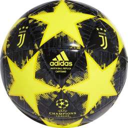 Мяч футбольный Adidas Finale 18 Capitano Juve арт.CW4144 р.5