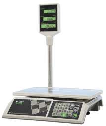 Mercury Настольные весы  M-ER 326ACP-15.2 LCD “Slim ” со стойкой
