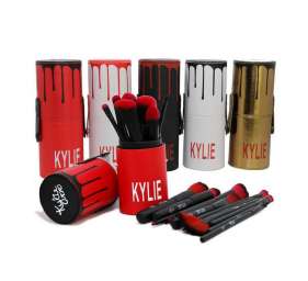 Набор кистей для макияжа Kylie 12 шт + футляр