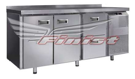Холодильный стол универсальный Finist УХС-600-2⁄2, 1810 мм, 2 двери 2 ящика