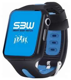 Часы Smart Baby Watch 3G черно-голубые